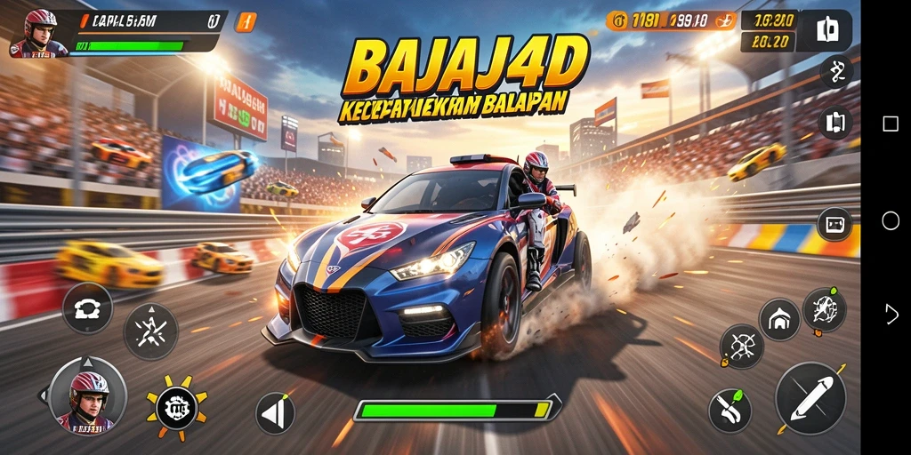 Tampilan gameplay BAJAJ4D yang mendebarkan dan penuh aksi.