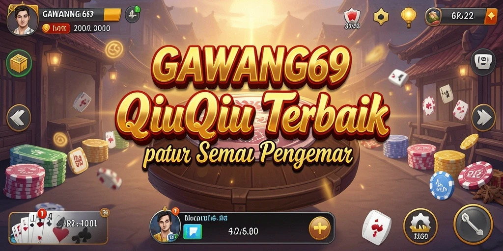 Tampilan gameplay seru GAWANG69 dengan elemen QiuQiu yang menarik.