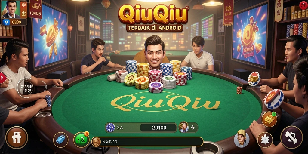 Tampilan gameplay QiuQiu yang menarik di VM108.